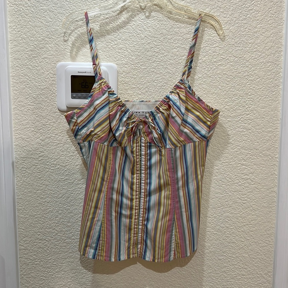 Trina Turk Striped Camisole